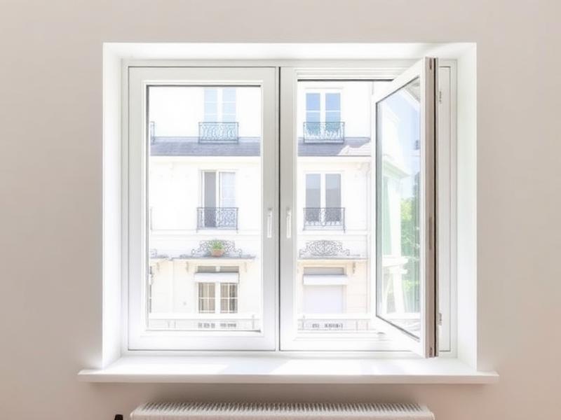 Fenêtre embuée changée en double vitrage — après