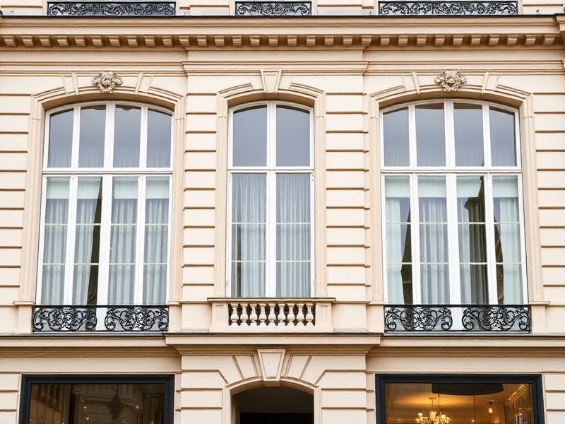 Hôtel particulier — Double vitrage